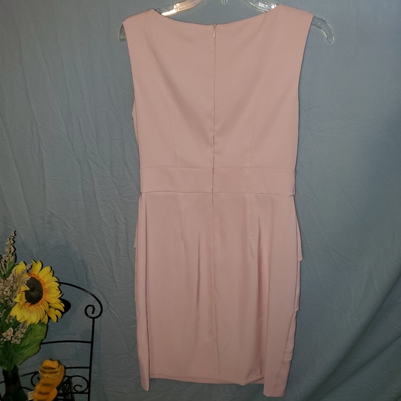 Connected Apparel Cotton Candy pink sheath dress size 6 - Picture 7 of 13